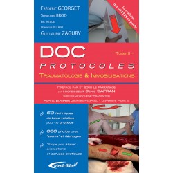  Doc Protocoles Tome 2 - Traumatologie Immobilisations