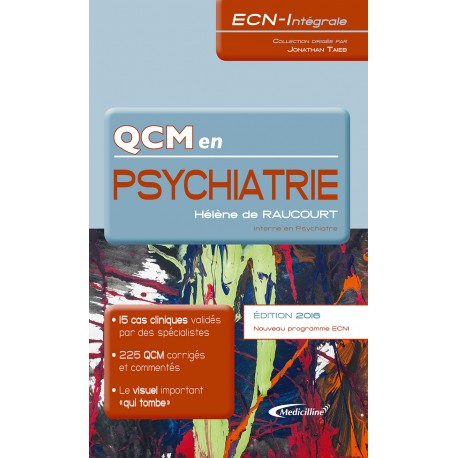 ECN-Intégrale : QCM en Psychiatrie
